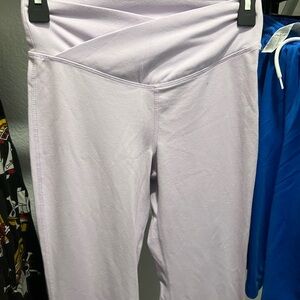 Old Navy Lavender High-Rise Flare Leggings